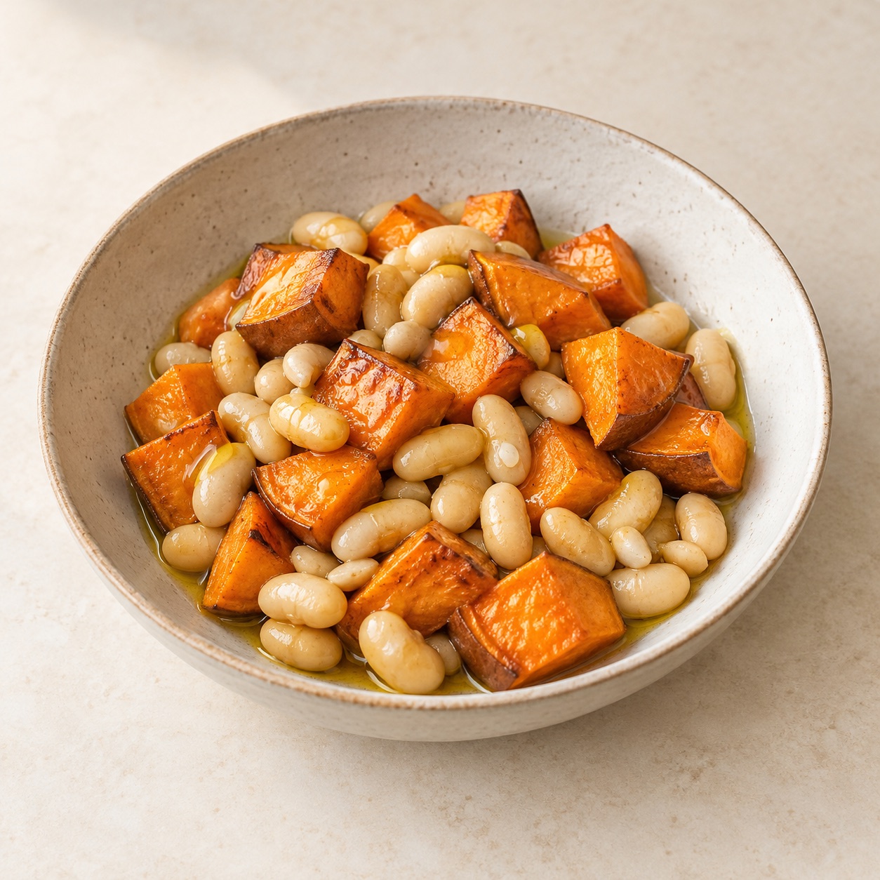 Sweet potato breakfast bowl — AI-generated food illustration
